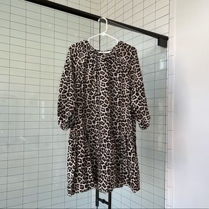 New w/o tags H&M leopard flowy dress